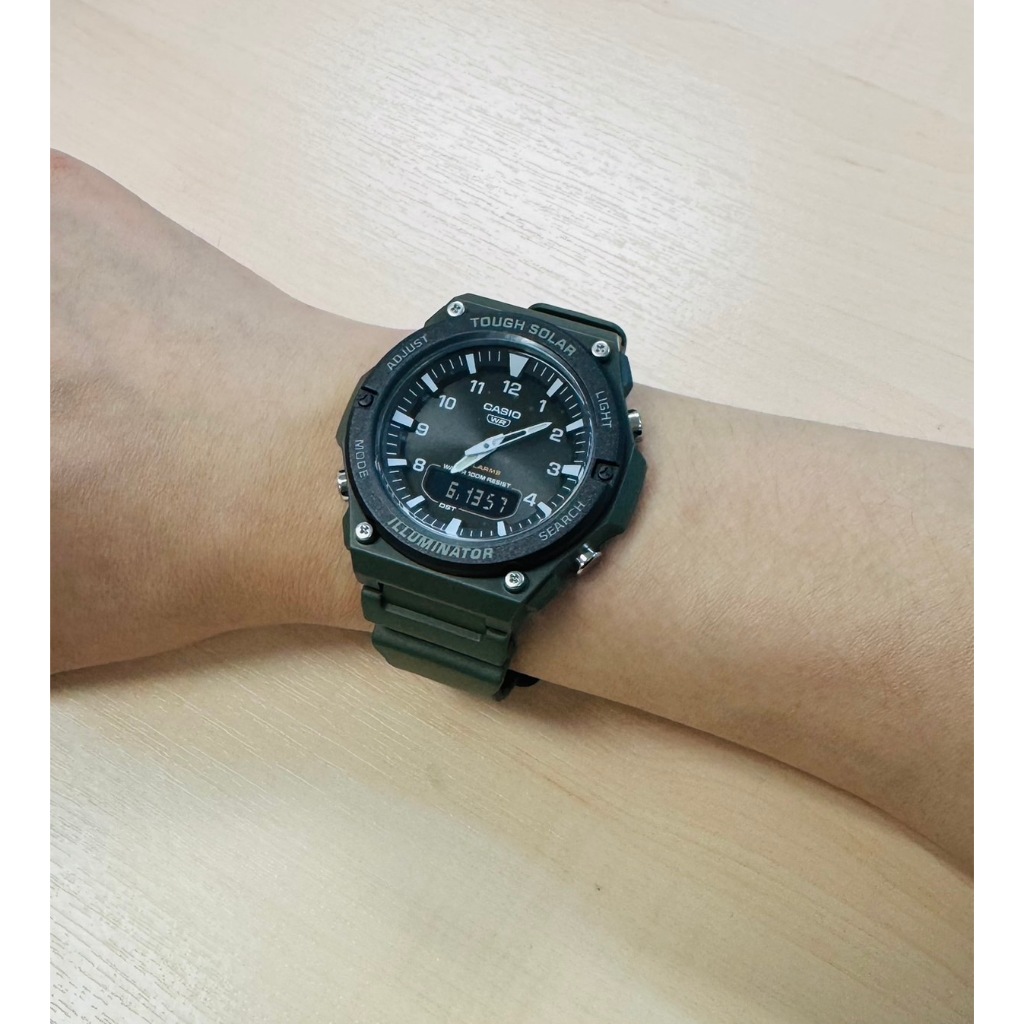 Casio นาฬิกาข้อมือผู้ชาย รุ่น AQ-S820W-1AVDF / AQ-S820W-3BVDF / AQ-S820W-5AVDF Solar Men's Watch ( พลังงานแสงอาทิตย์ ) - รูปที่ 2