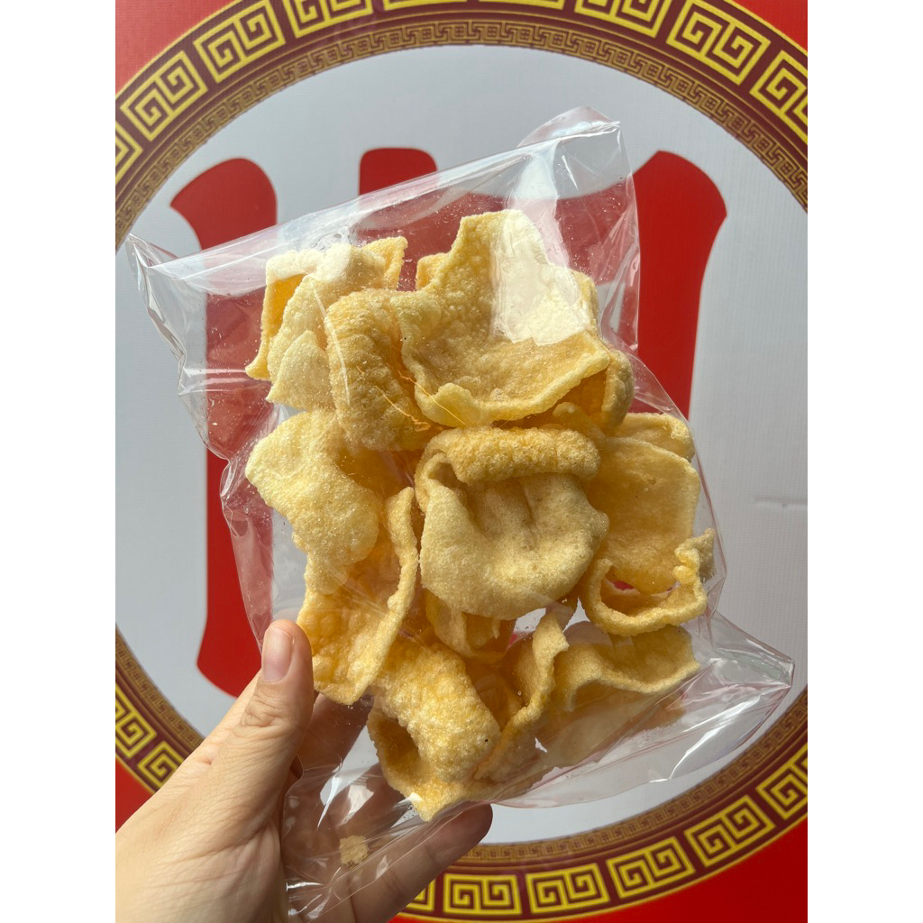 ข้าวเกรียบถั่วลันเตาเจ(พร้อมทาน)