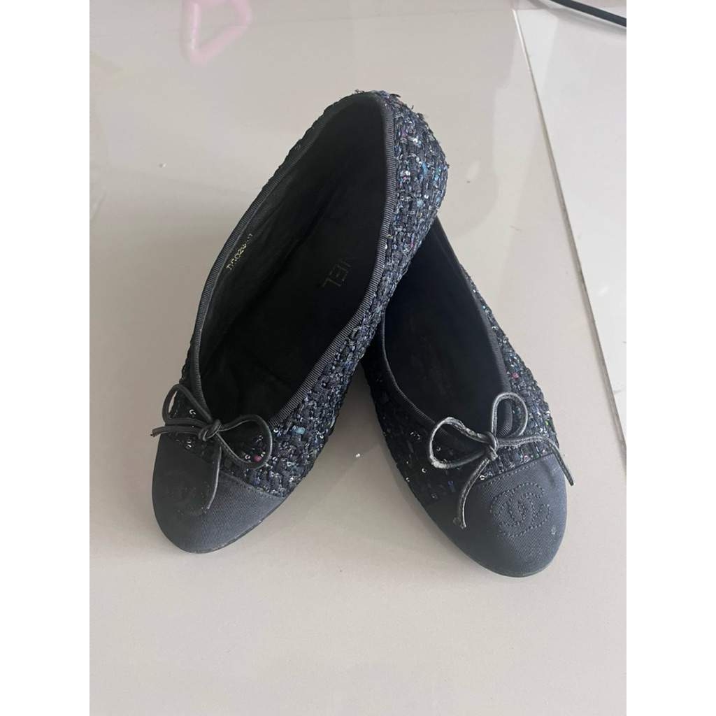 รองเท้า Chanel มือสอง ไซส์ 35