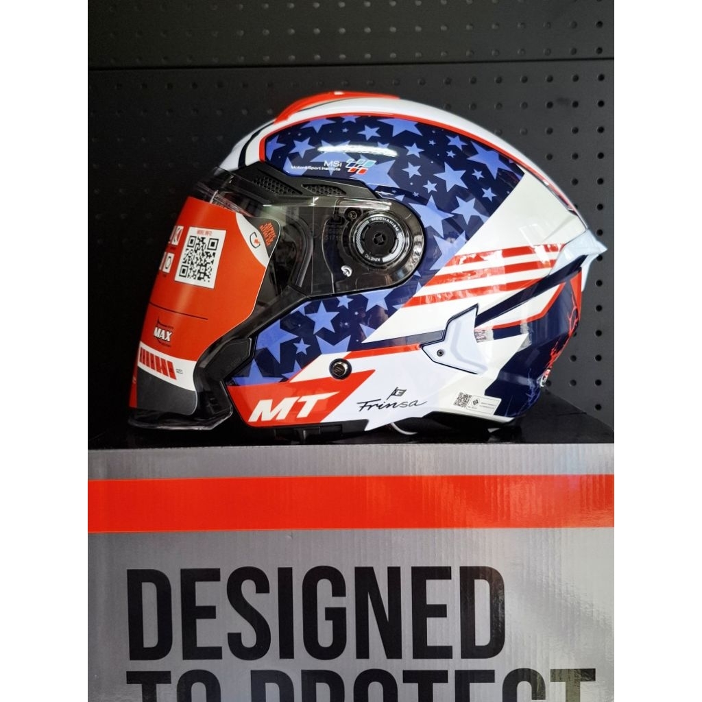 MT Cosmo SV ORTORA 2024 C7 GLOSS หมวกกันน็อค