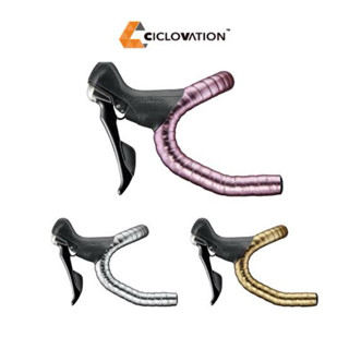 ผ้าพันแฮนด์ Ciclovation Advanced Leather Touch Shining Metal…