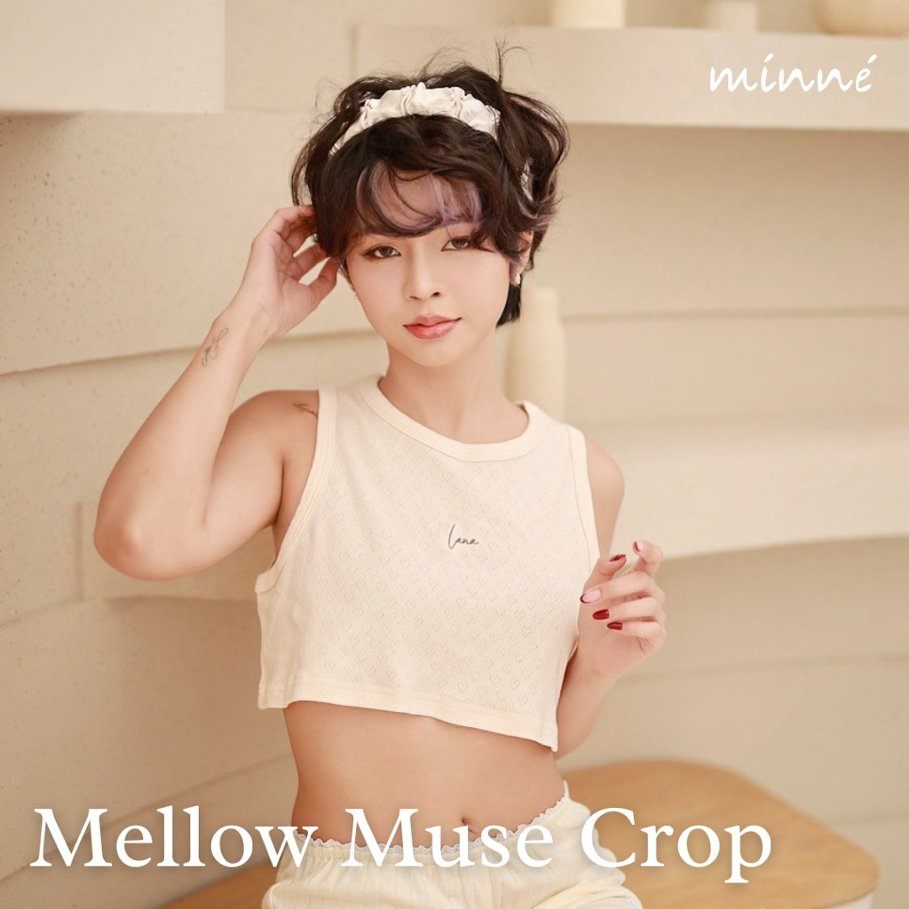 Minne | Mellow Muse Crop (เสื้อครอปเอวลอย)