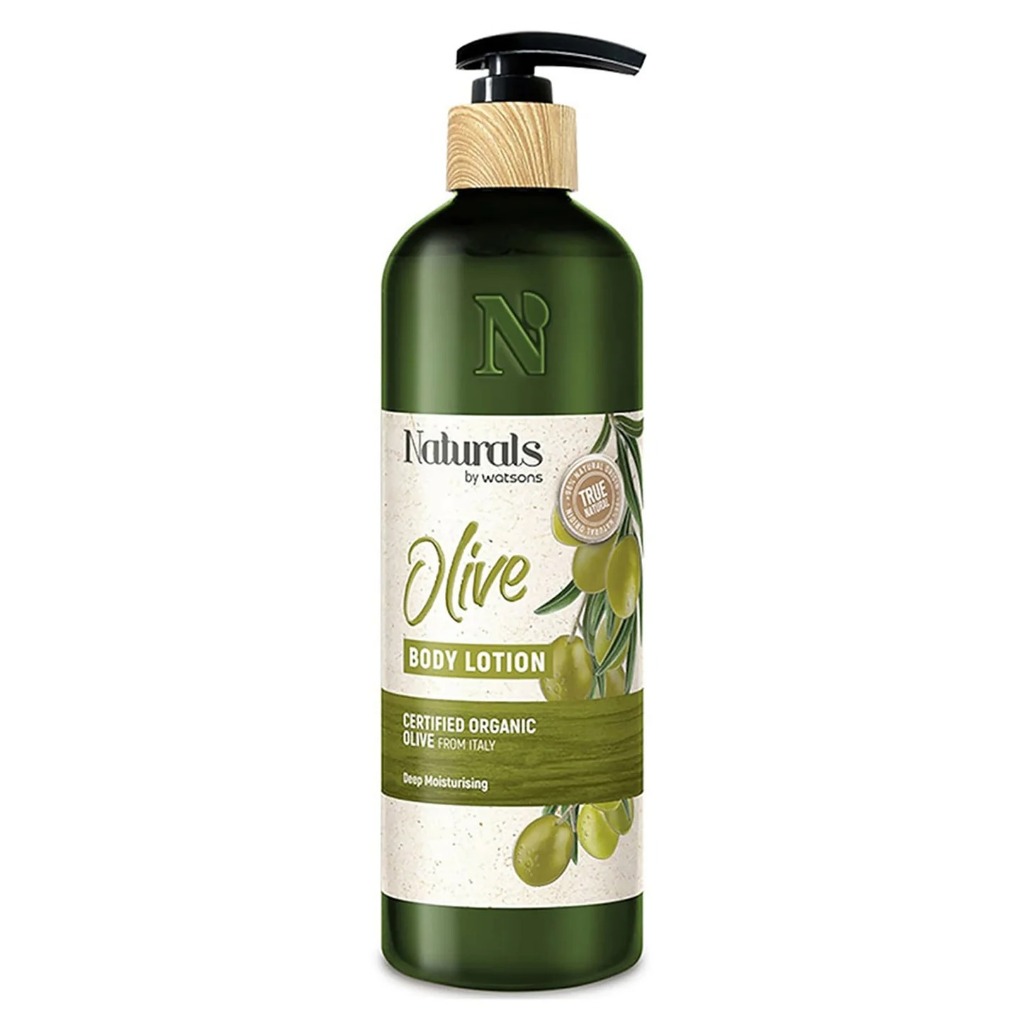 Naturals By Watsons Olive Body Lotion เนเชอรัล บาย วัตสัน โอลีฟ บอดี้ โลชั่น 490มล.