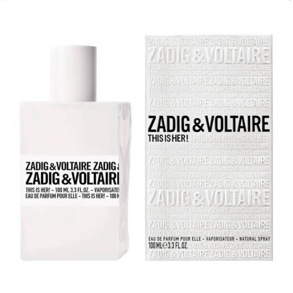 (แบ่งขาย)~▫️🔻Zadig & Voltaire This is Her EDP🔺▫️ Oriental Vanilla & Woody แท้💯จากช้อปยุโรป