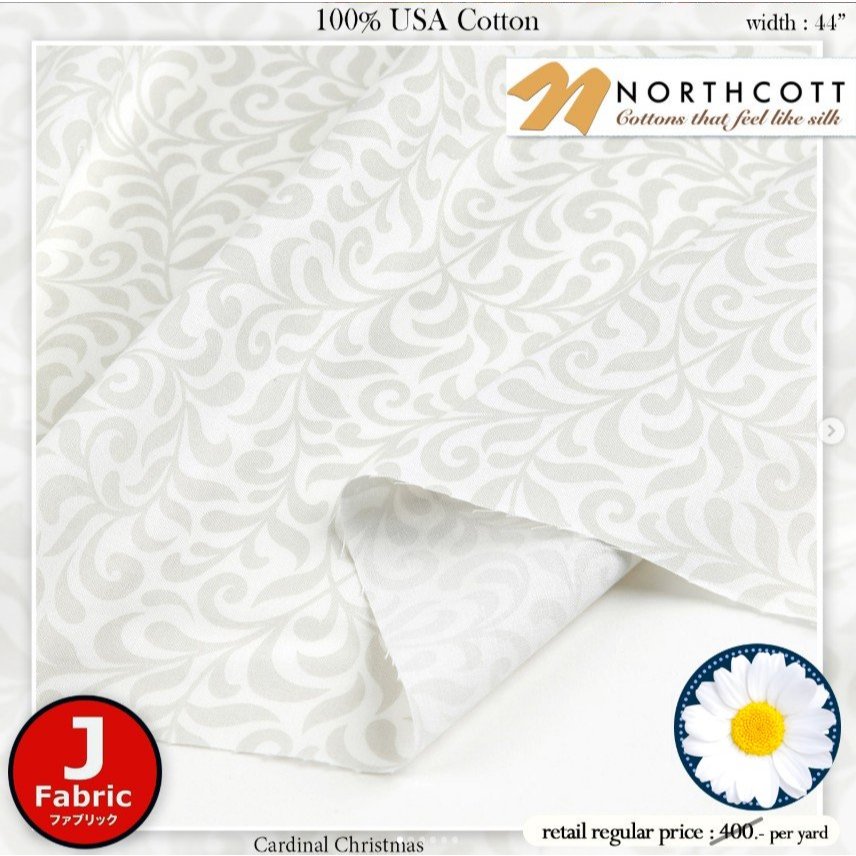 Jfabric ผ้านำเข้าเกาหลี ปลายไม้ ราคาพิเศษ Cotton100% คอตตอนแท้ ตัดเสื้อ พิมพ์ลาย การ์ตูน ดอกไม้ - รูปที่ 7