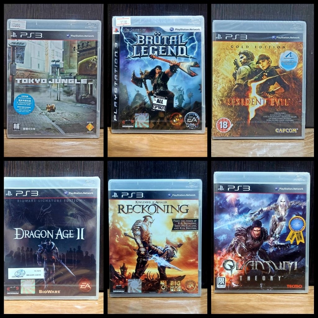 รวมแผ่นเกมส์ PS3 มือ1