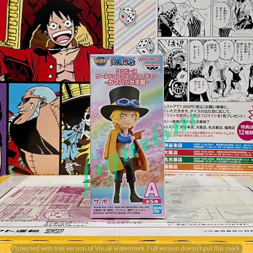 🔥 WCF Sabo ซาโบะ Kamabakka Kingdom one piece วันพีซ 🔥 ของแท้ ลิขสิทธิ์ญี่ปุ่น💯