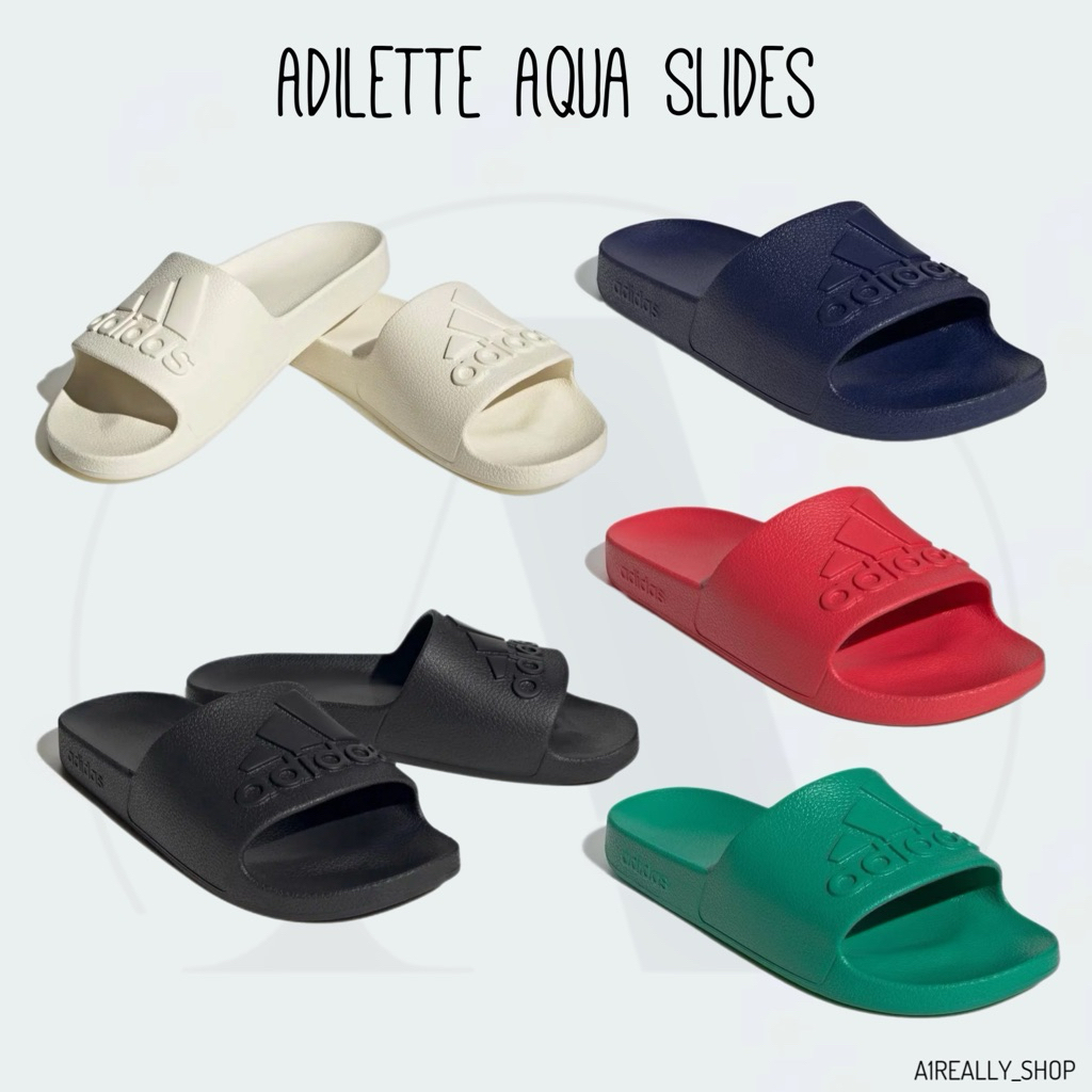 รองเท้าแตะ ADIDAS ADILETTE AQUA SLIDES “พร้อมส่ง” 📌สินค้าของแท้100% จากช้อป🔥