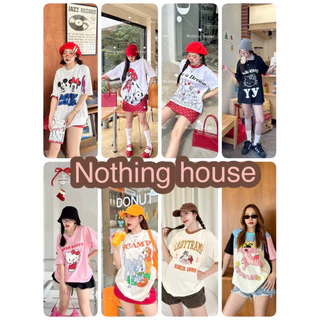 NEW‼️เสื้อยืดOversize(NothingHouse&Buddy)ลายใหม่