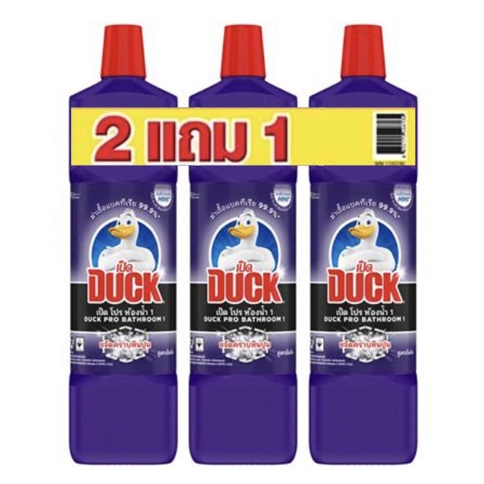 เป็ดโปร ห้องน้ำ 1 ขนาด 900 มล. (รุ่น 2 แถม 1)