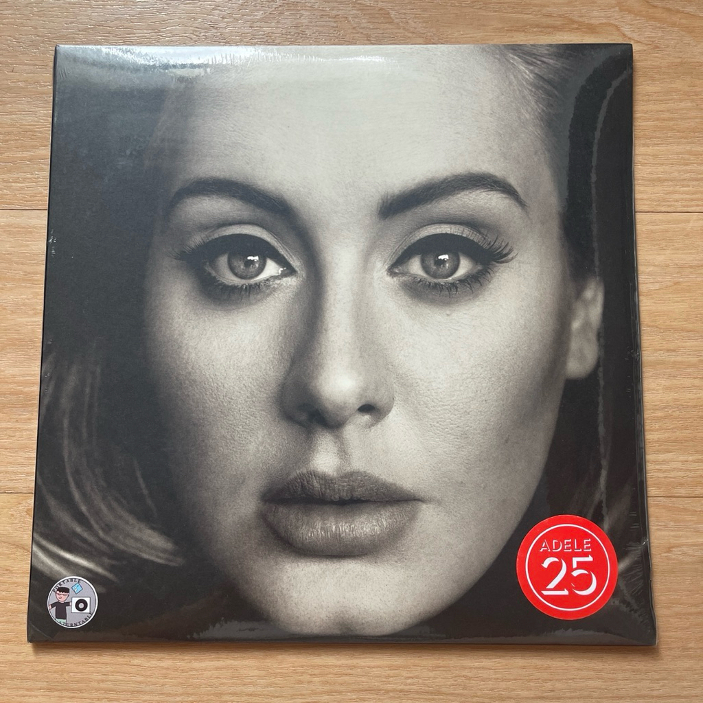 (Pre Order⚡️) แผ่นเสียง Adele  อัลบั้ม Adele 25 ,Black Vinyl, LP, Album,มือหนึ่ง ซีล