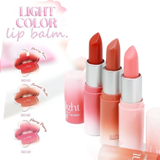 ASHLEY A-444 COLORS LIGHT ลิปบาล์มเปลี่ยนสี