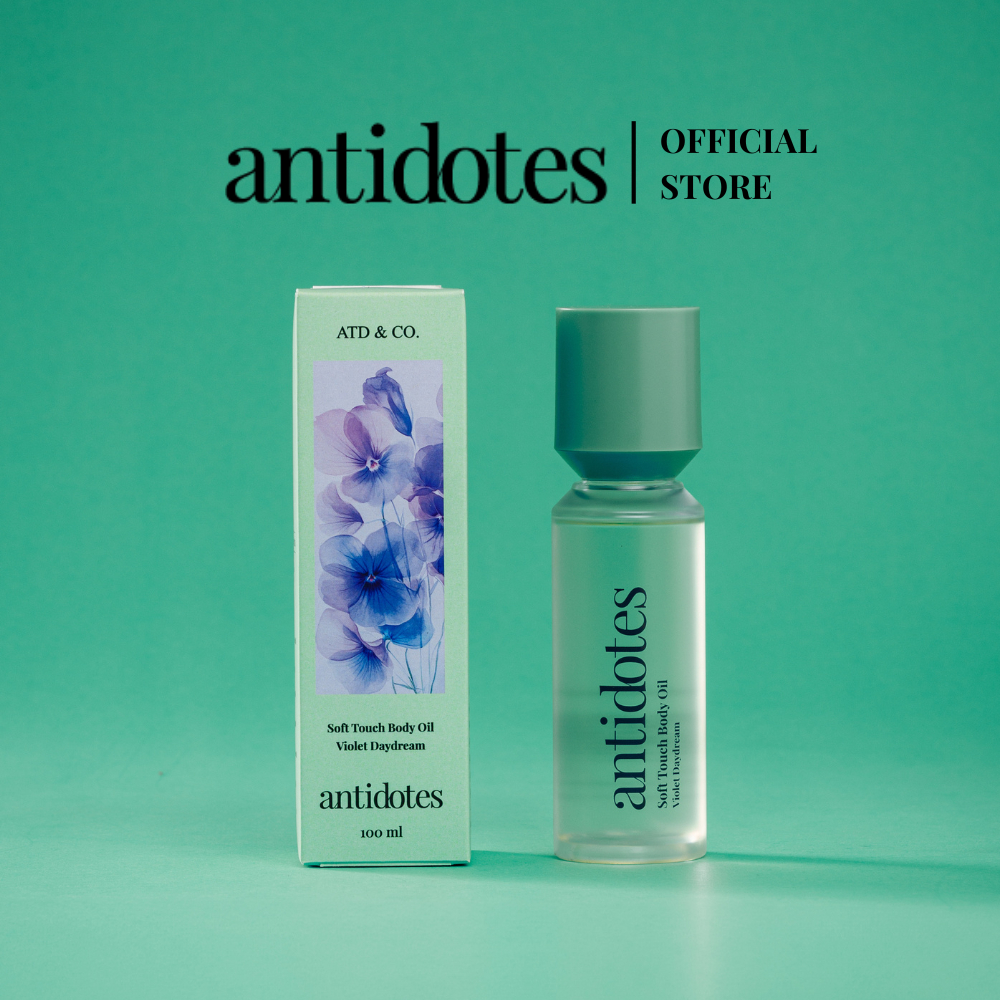 Antidotes Soft Touch Body Oil 100ml | บอดี้ออย น้ำมันบำรุงผิว | กลิ่น Violet DayDream รูปที่ 6