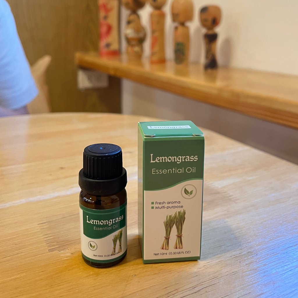 น้ำมันหอมระเหย กลิ่นตะไคร้(Lemongrass Essential Oil) สกัดธรรมชาติ100% สําหรับเครื่องทําความชื้นอโรมา ขนาด 10 ml ราคา ถูกที่สุด ดีลบีเคเค แกลเลอรีภาพที่ 3