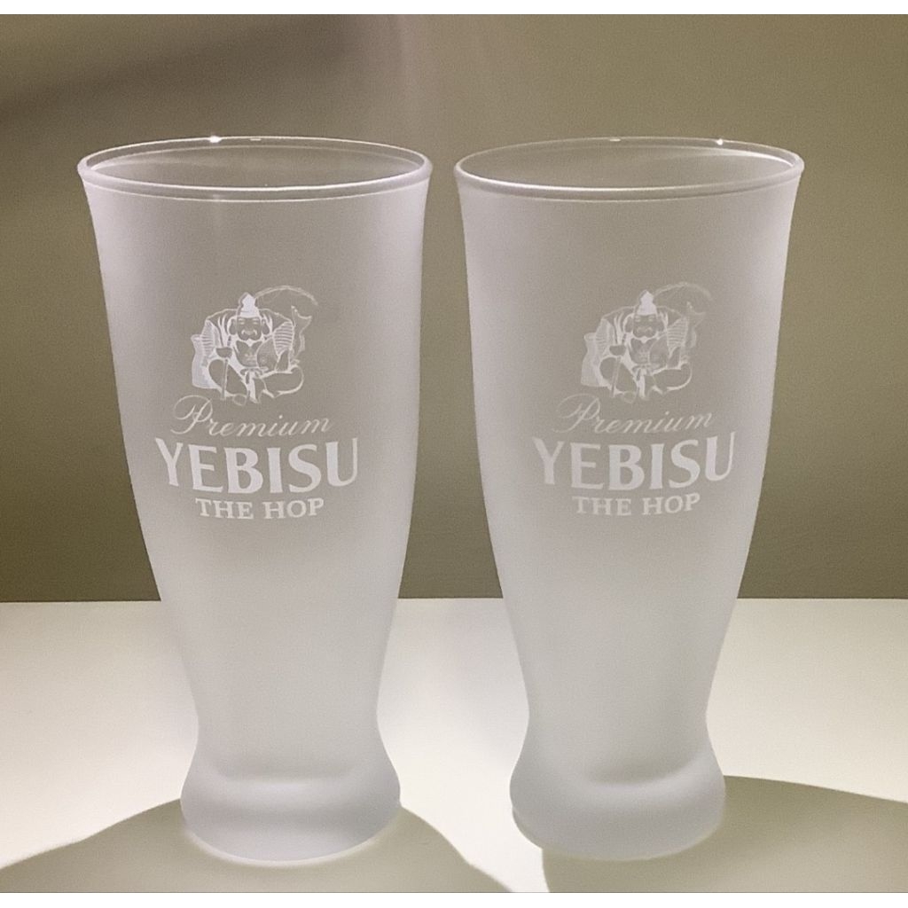 YEBISU Premium】แก้วเบียร์ Yebisu