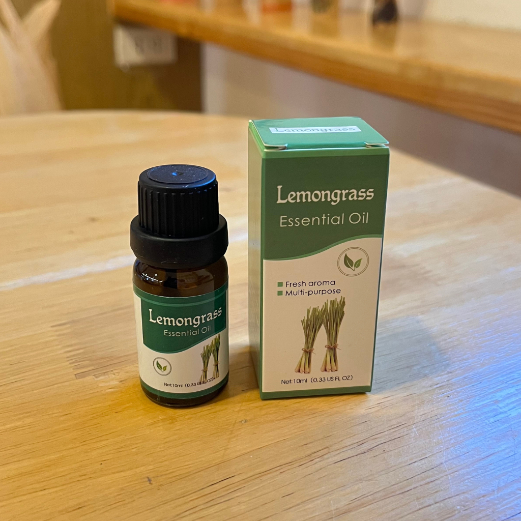 น้ำมันหอมระเหย กลิ่นตะไคร้(Lemongrass Essential Oil) สกัดธรรมชาติ100% สําหรับเครื่องทําความชื้นอโรมา ขนาด 10 ml ราคา ถูกที่สุด ดีลบีเคเค แกลเลอรีภาพที่ 2