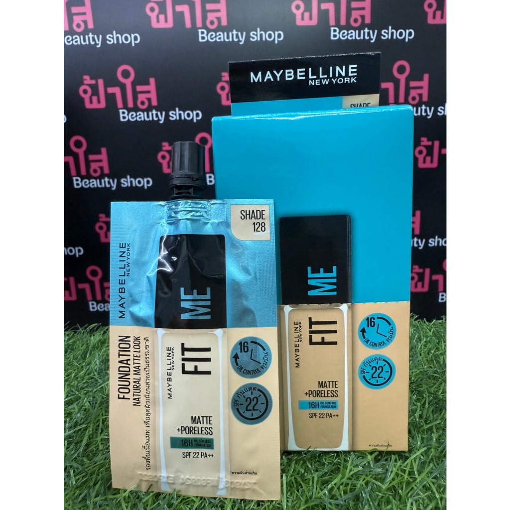 (1 ซอง) รองพื้น Maybelline Fit me เมย์เบลลีน ฟิตมี 3 เฉดสี (5 ml.) ราคา ถูกที่สุด ดีลบีเคเค แกลเลอรีภาพที่ 3