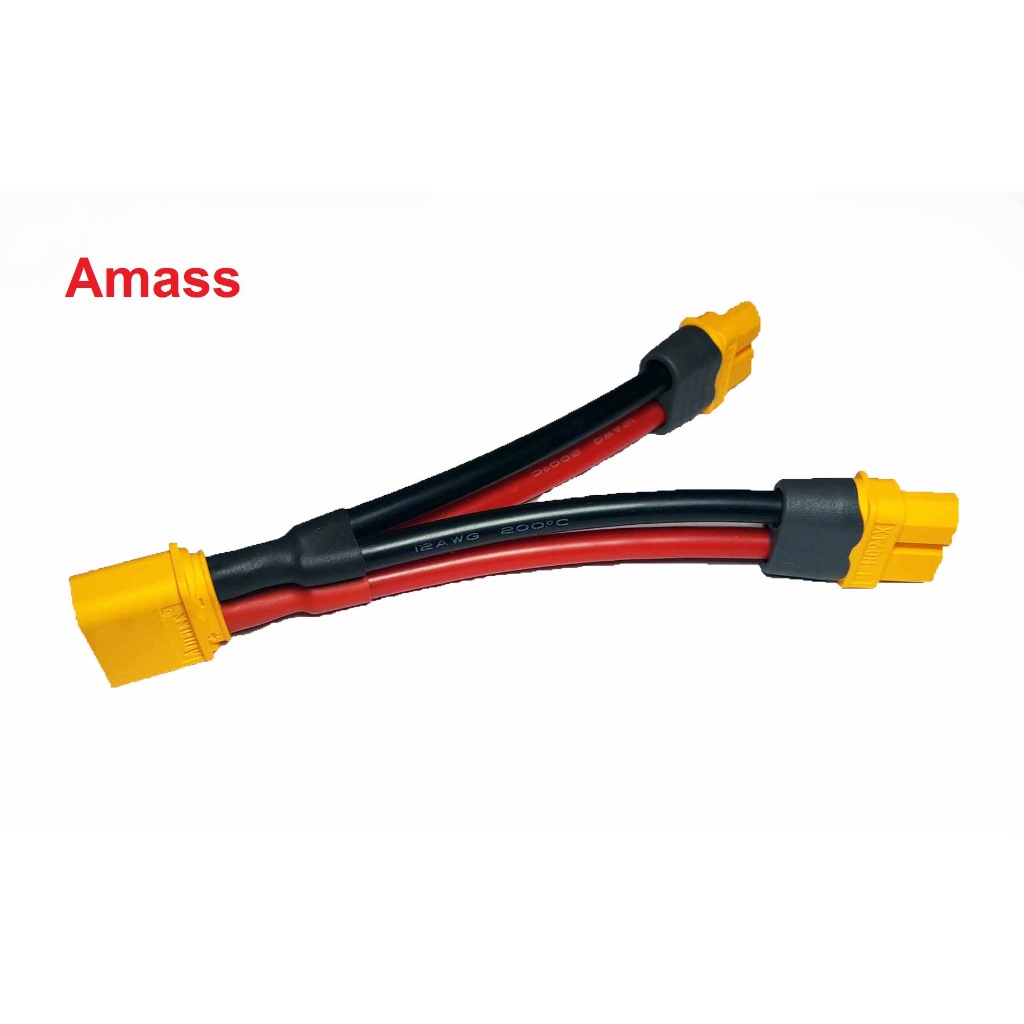 [[ส่งจากไทย]] Parallel Connector Plugs XT60/XT90 Amass ,หัวต่อสำหรับขนานแบตเตอรี่ (เพิ่มแอมป์) หรือต