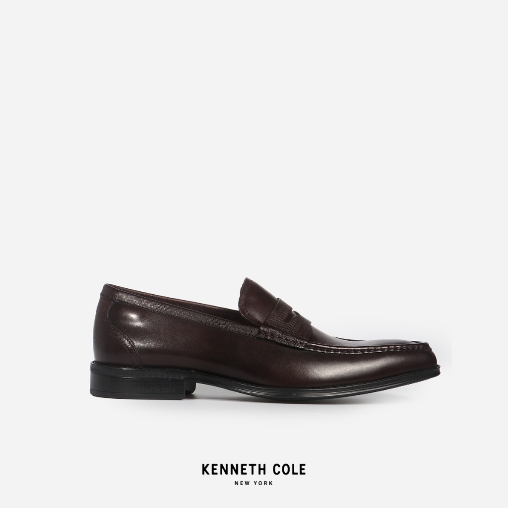 KENNETH COLE รองเท้าลำลองผู้ชายรุ่น MICAH LOAFER BROWN สีน้ำตาล ( CAS – KS44201LE-200 )