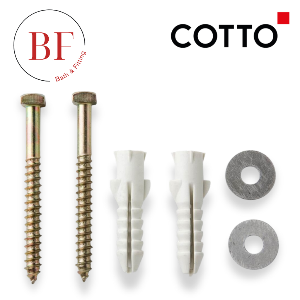 C9952 ชุดสกรูพุกยึดอุปกรณ์ในห้องน้ำ