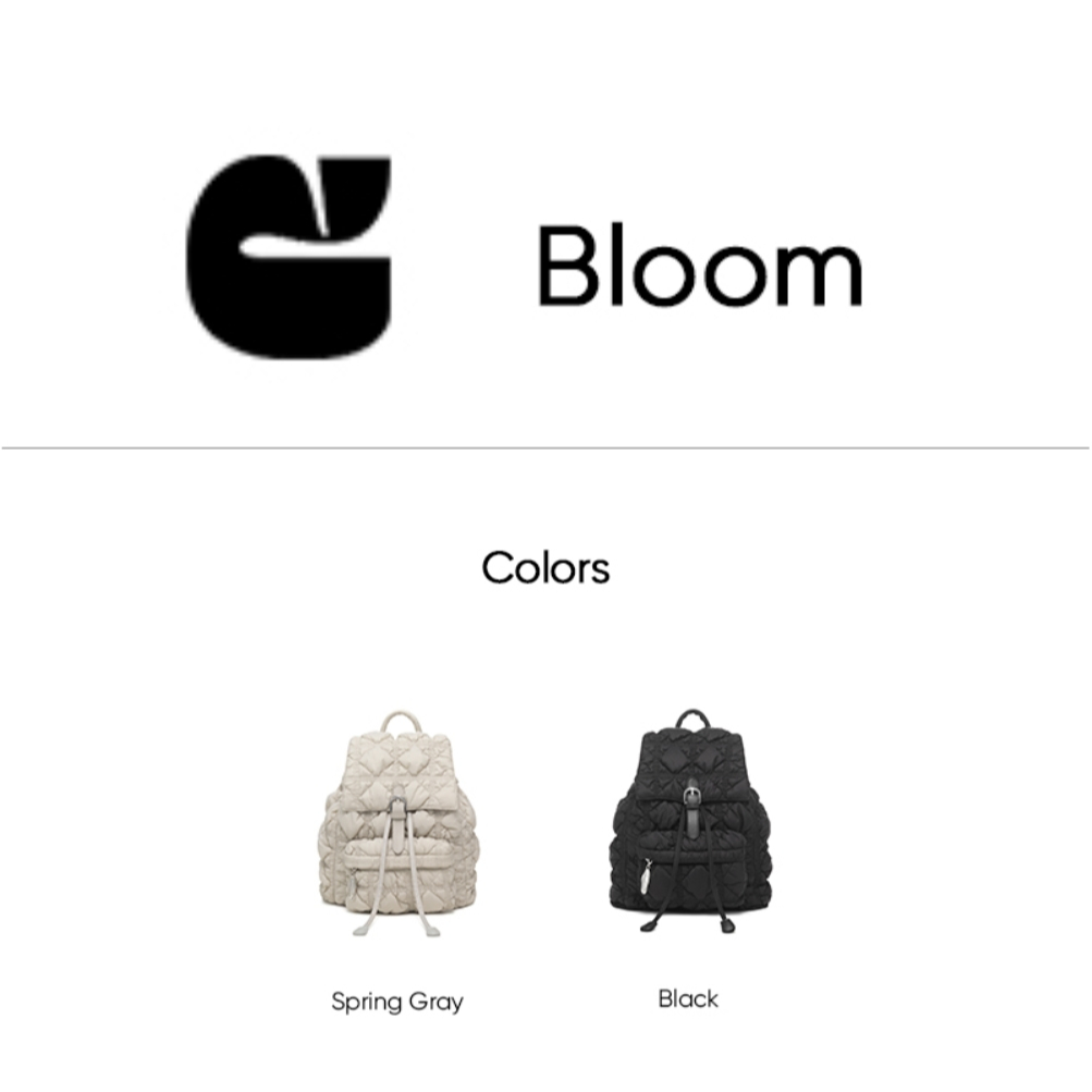 Carlyn Bloom 3 Colors H75139010 (Dusty Mocha, Black, Spring Grey)