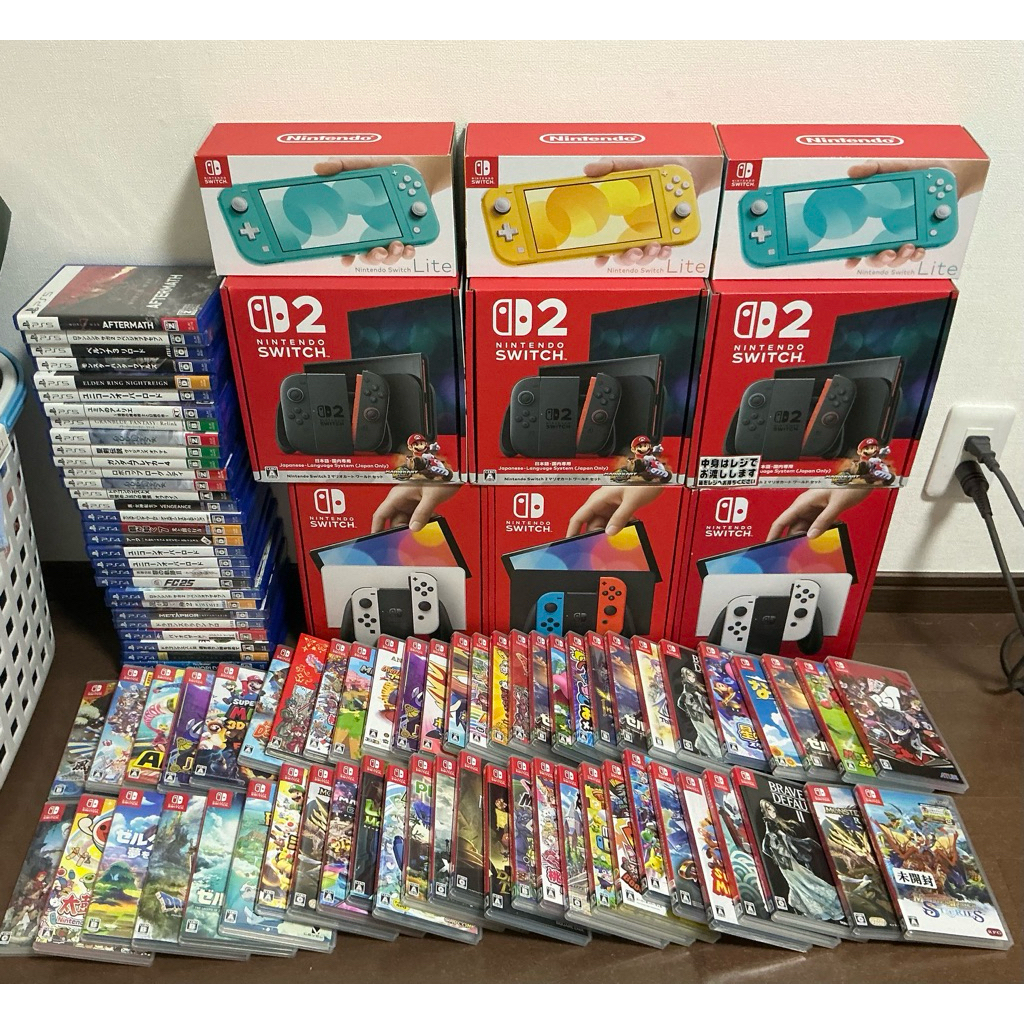 [แถมจอยทุกออเดอร์] เครื่อง Nintendo Switch 1 , 2 , OLED และ Lite ของแท้จากประเทศญี่ปุ่น พร้อมเล่น JP