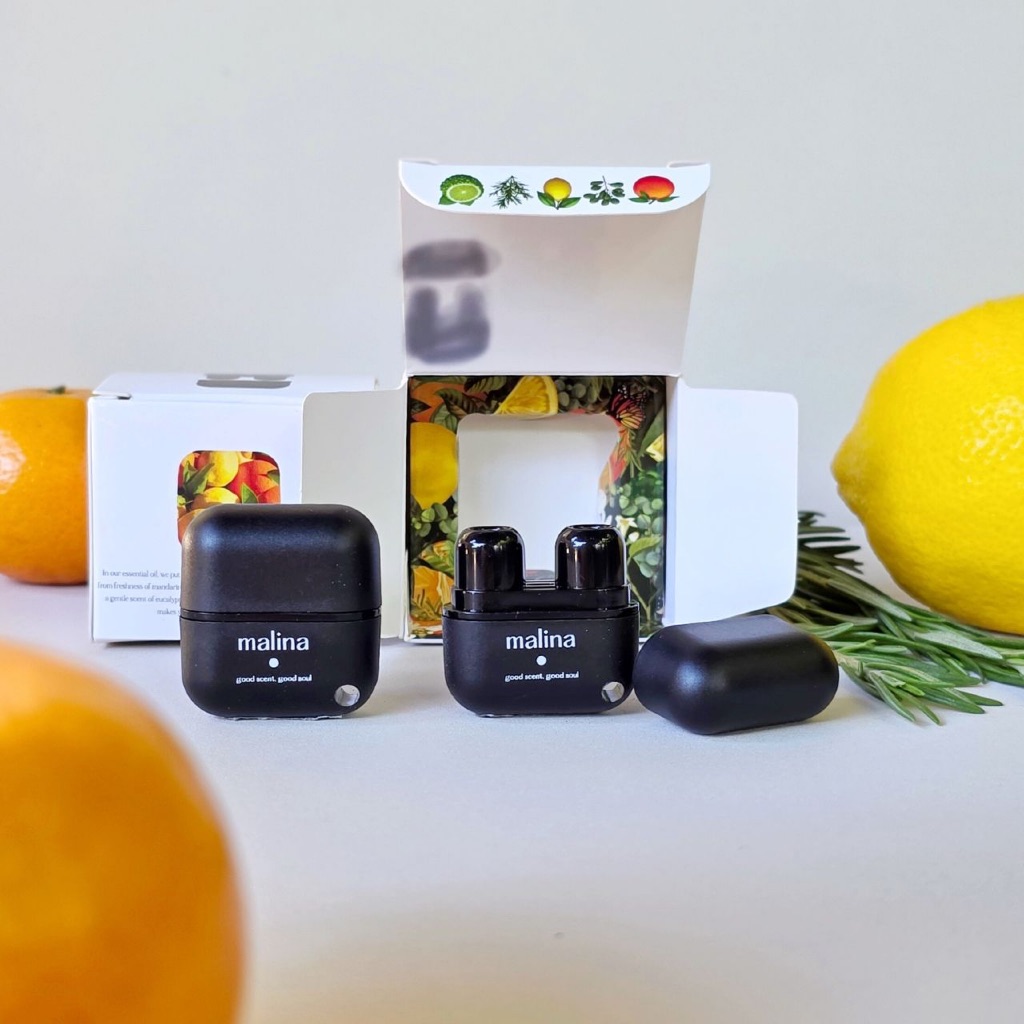 Malina Aromatic Gadget Twin Set ยาดมอโรม่า กลิ่น Our Beloved Summer สองชิ้น ราคาคุ้ม