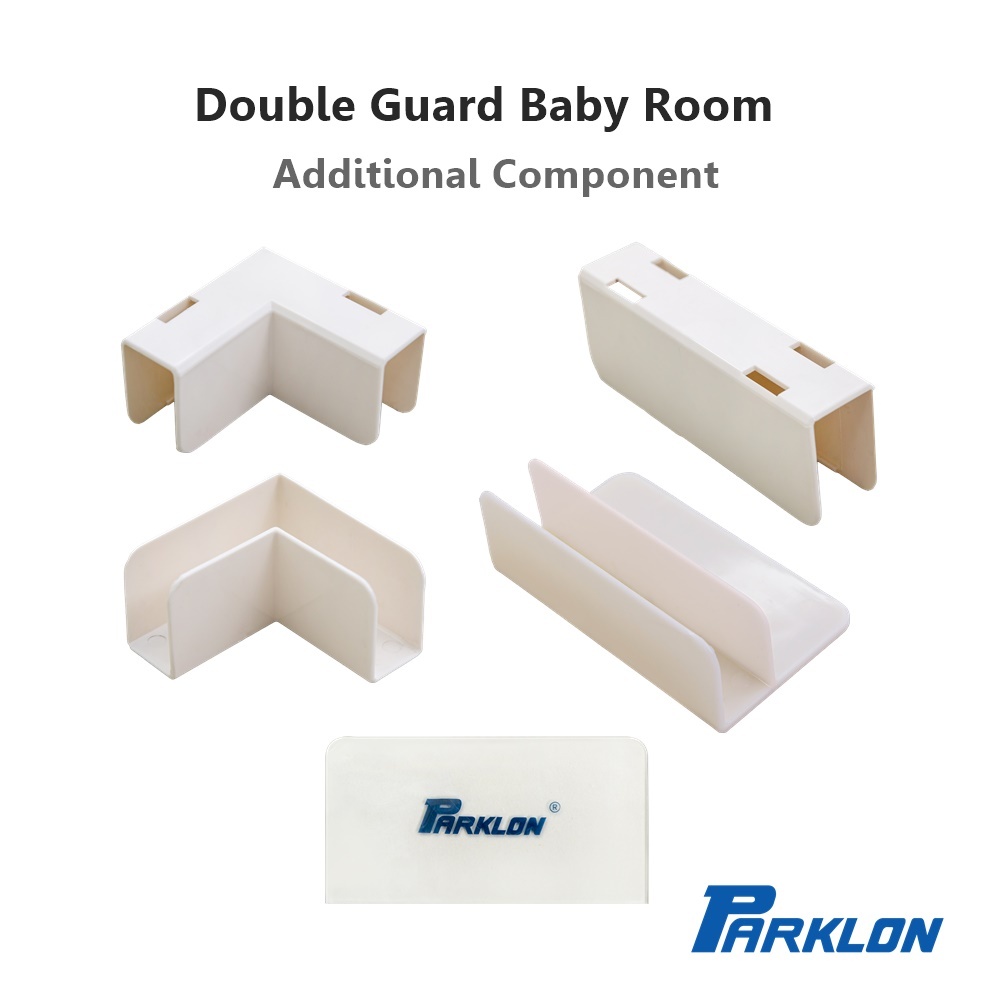 [ตัวล็อคและแผ่นยาง] PARKLON อุปกรณ์เสริมสำหรับคอกกั้นเด็ก Baby Room