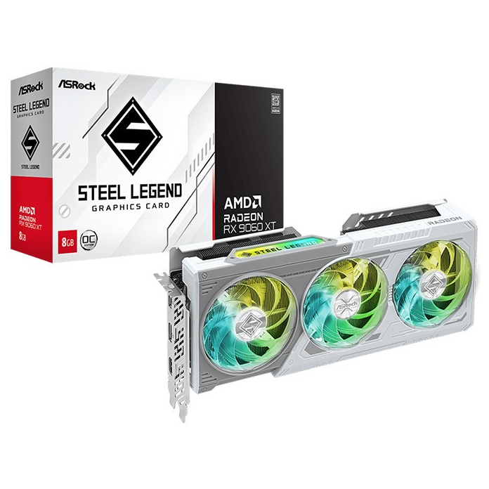 ASROCK RX9060XT STEEL LEGEND 8GB GDDR6