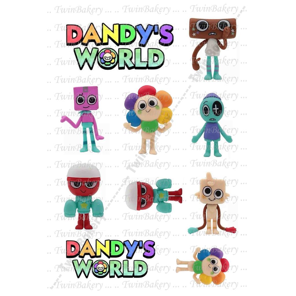 แผ่นเวเฟอร์ (Wafer sheet) รวมลาย Danny's World **ทานได้**