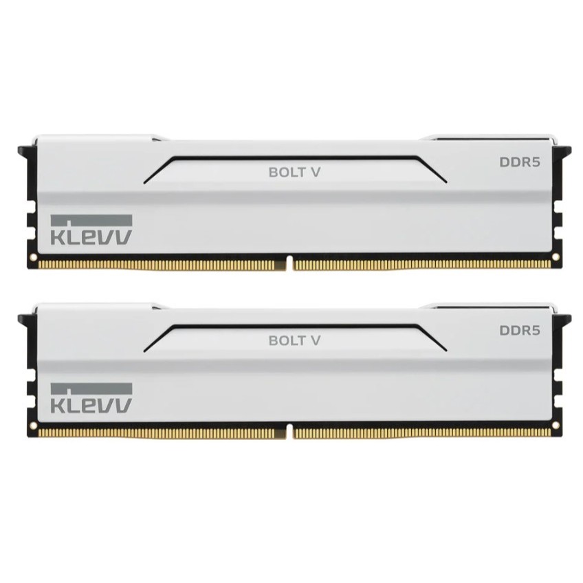 KLEVV BOLT V DDR5 GAMING OC 32GB (16x2) 6400MHz WHITE