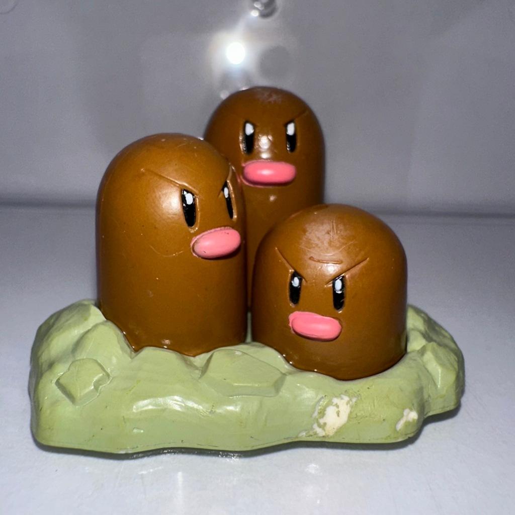 Dugtrio Tomy Figure Pokemon #0051 ดักทริโอ โทมี่ ฟิกเกอร์ โมเดล