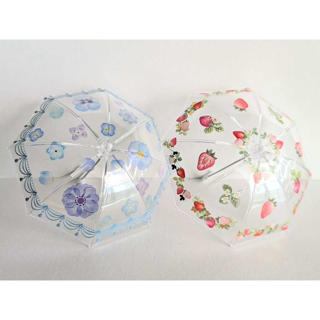 [พร้อมส่งในไทย] Miniature ร่มใสจิ๋ว ร่มจิ๋ว ร่มสำหรับตุ๊กตา ของแท้ 100% จากญี่ปุ่น - รูปที่ 5