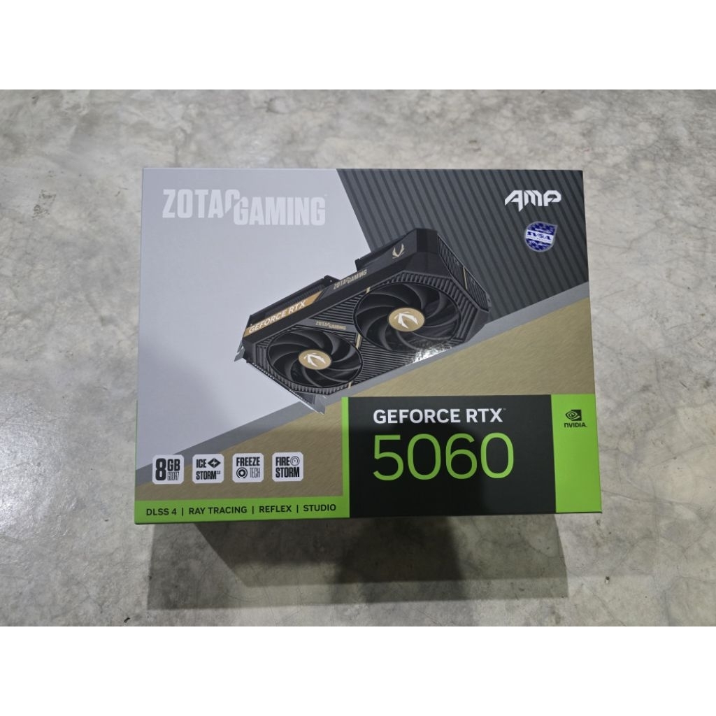 RTX 5060 Zotac มือ 1 สองพัดลม รีวิวว่าเย็นมาก