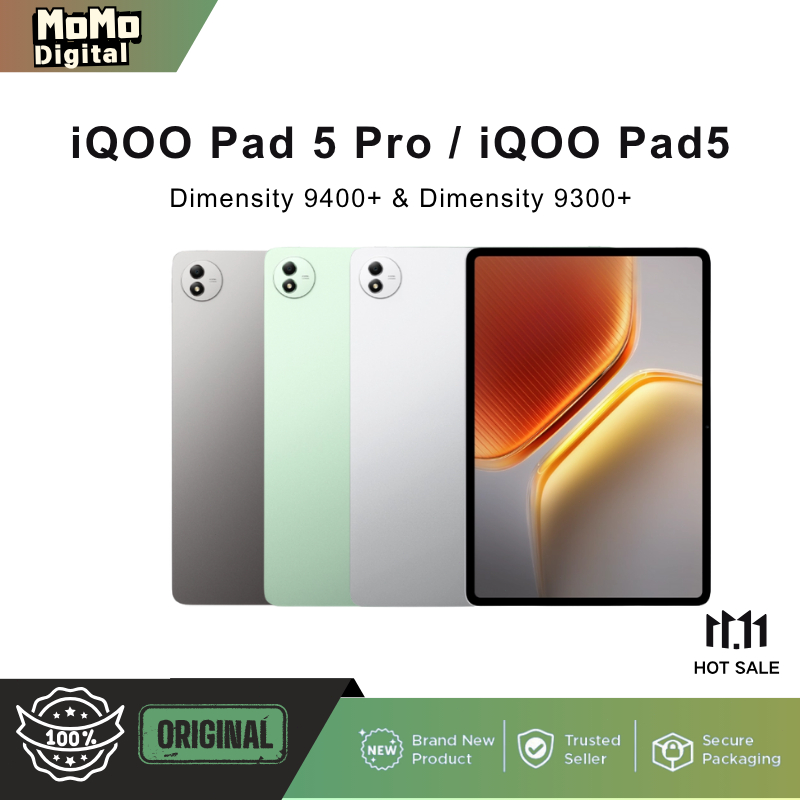 iQOO Pad 5 Pro Dimensity 9400+ / iQOO Pad5 Dimensity 9300+ | IQOO Gaming Pad tablets