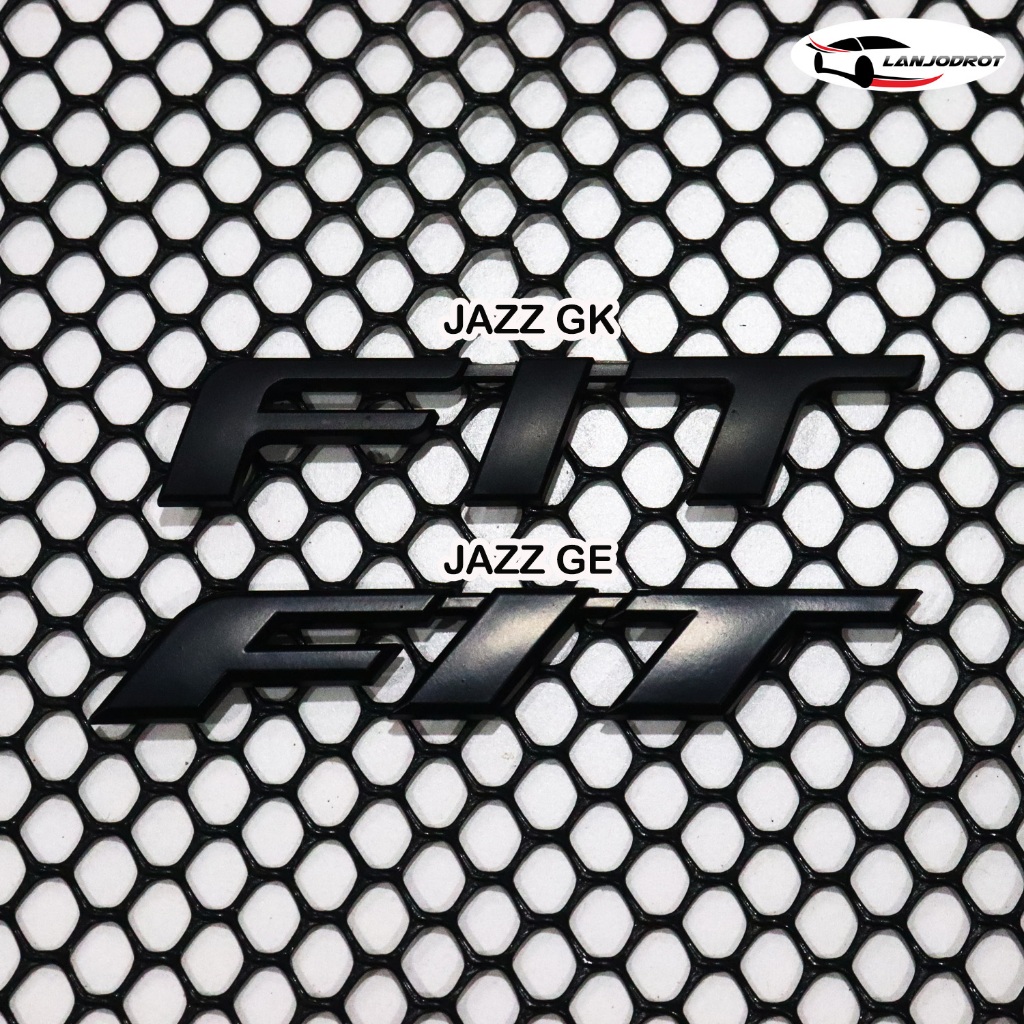 โลโก้ FIT สีดำด้าน ติดท้ายรถ สำหรับ Honda Jazz GE /JAZZ GK