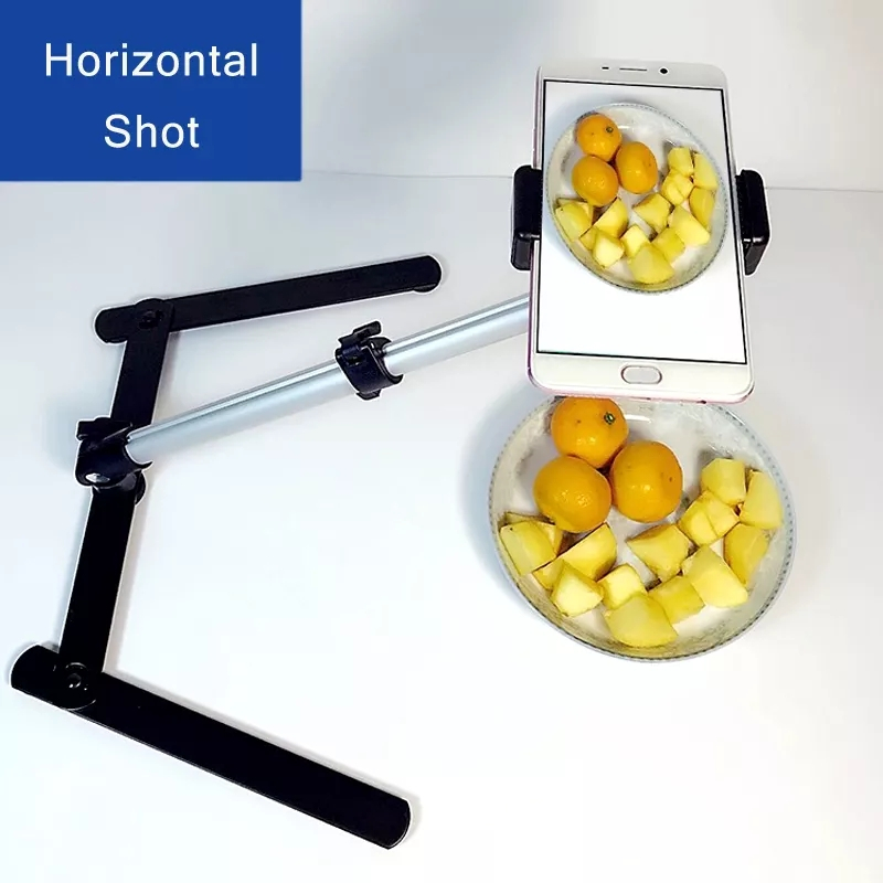 Copy Stand with 180 Kugelgelenk Stativkopf Holder for Fotozelt DSLR Camera Stand Standard 1/4" Screw Massives Aluminium