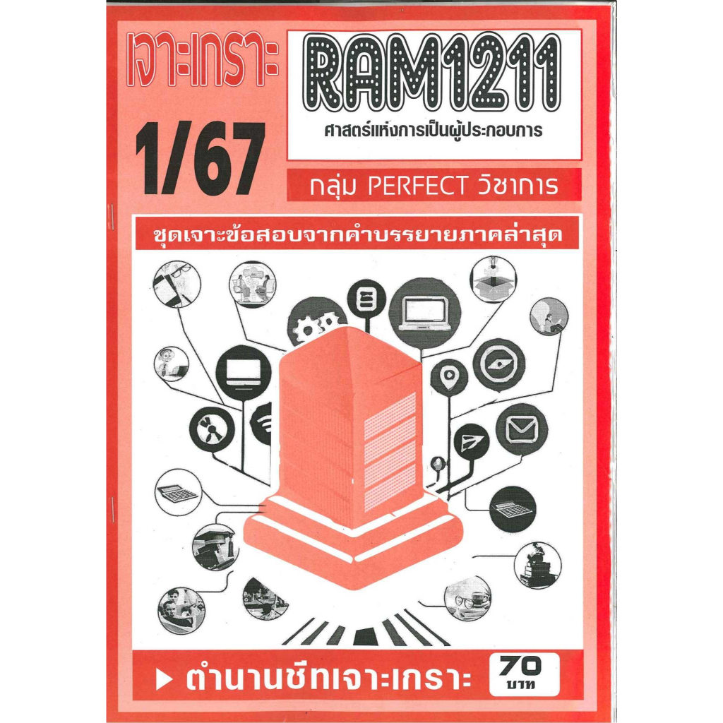 RAM1211 เจาะเกราะศาสตร์แห่งการเป็นผู้ประกอบการ (1/67)
