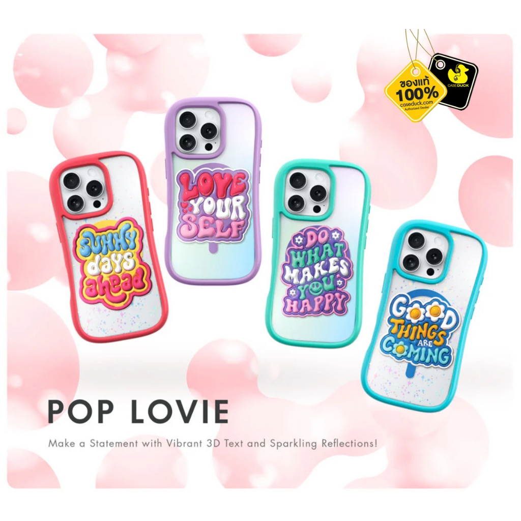 LAUT POP LOVIE Magnetic Case เคส iPhone 16 Series