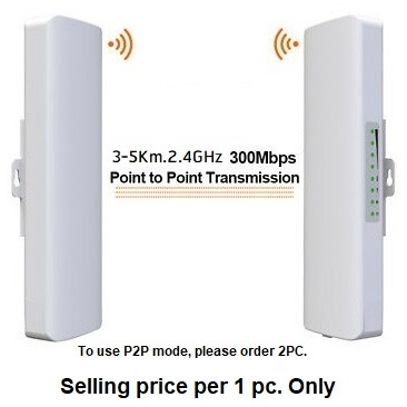 CPE Outdoor AP Router 300Mbps 27Dbi 2.4GHz Access Point Nanostatioation