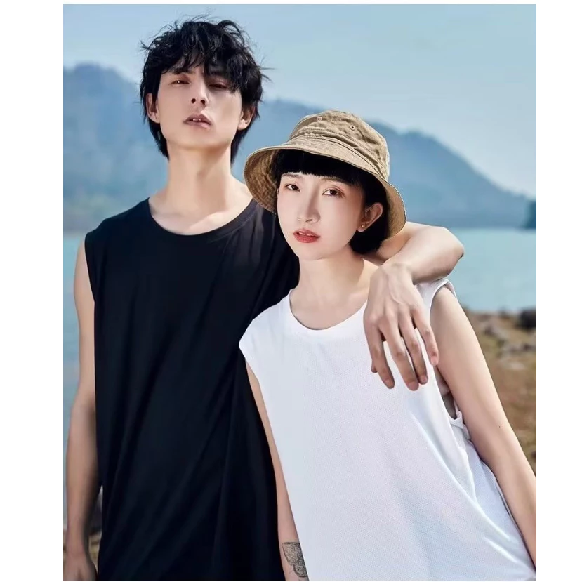 CC-30102 เสื้อกล้ามผู้ชายผ้ากีฬาไนลอนตาข่ายระบายอากาศ thumbnail 4