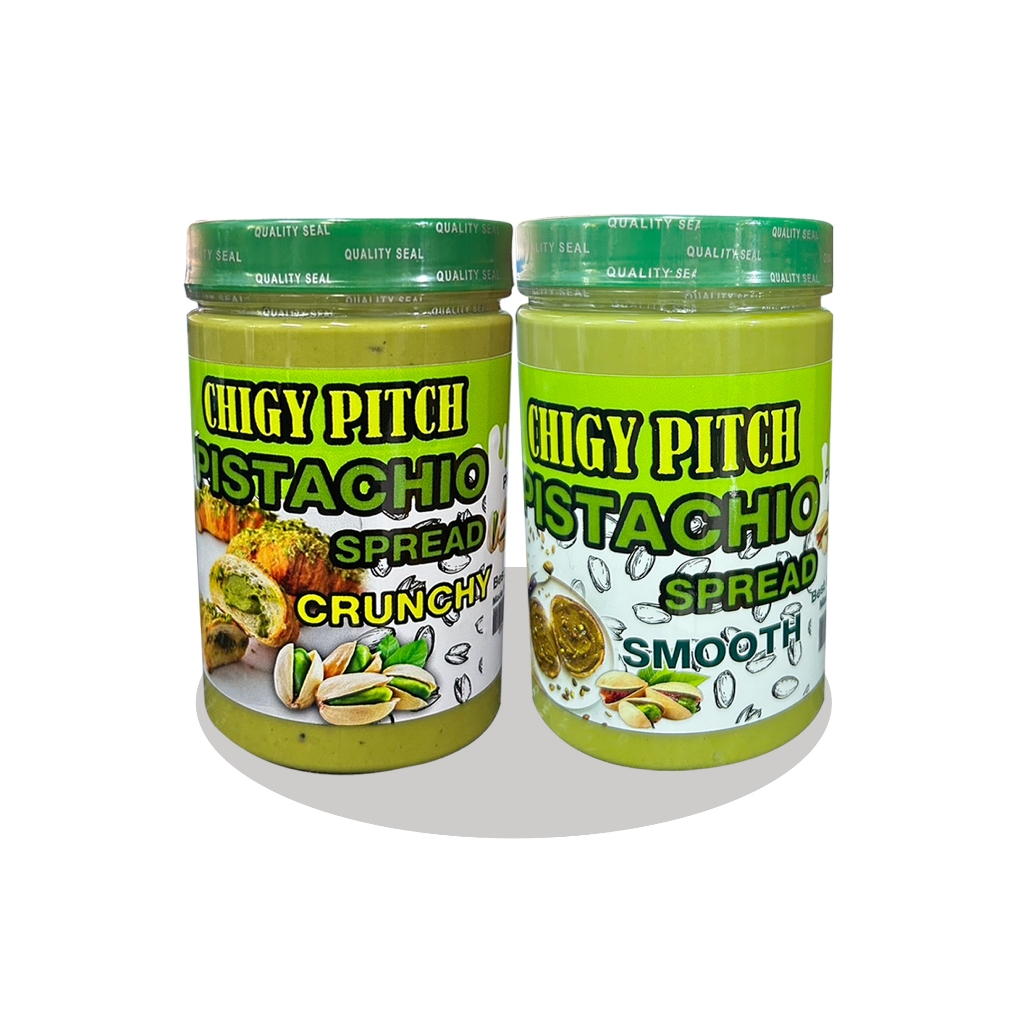 แยมถั่ว pistachio ตรา chigy pitch ขนาด 500 กรัม มี 2 แบบ สินค้าจากมาเลเซีย