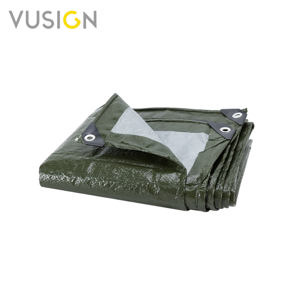 Vusign ตาข่ายกันแดด ผ้าใบกันแดดและฝน อุปกรณ์กันแดด ผ้าตาข่ายทอหนา กันความร้อนได้ดี Sunshade Cloth