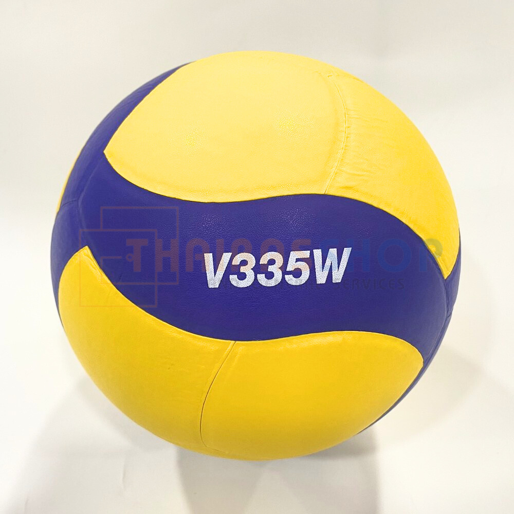 (ของแท้ 100%) วอลเลย์บอล Mikasa V335W ลูกวอลเลย์บอล หนังอัดพียู(PU) นุ่ม ของแท้ มีมอก. รุ่นสันทนาการ