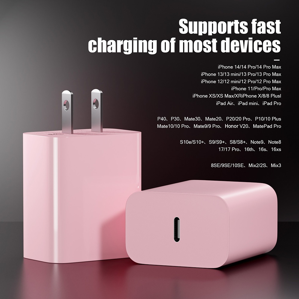 AK หัวชาร์จสองช่องเสียบ หัวชาร์จเร็ว Fast Charger 20W PD Qc3.0 รองรับชาร์จเร็ว - รูปที่ 6