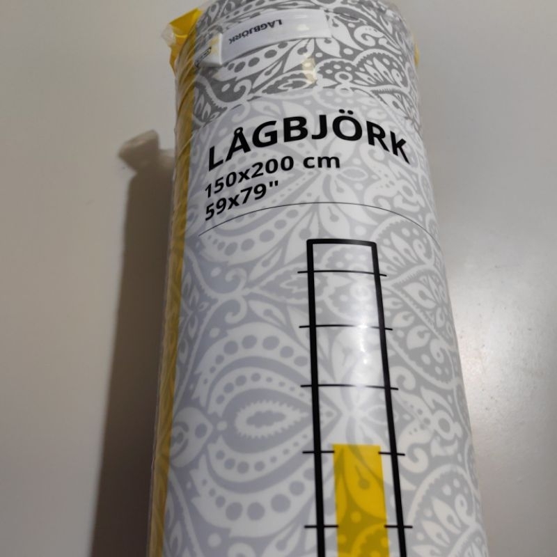 IKEA แท้​ค่ะ​ ผ้านวมอุ่นแบบบาง​ ผ้านวม​ขนาด150X200​ซม. ผ้านวมอิเกีย​ อิเกีย​ LÅGBJÖRK ลัวบเยิร์ค