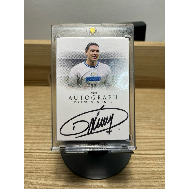 Futera Darwin nunez 7/7 oncard ดาวิน นูนเยญ