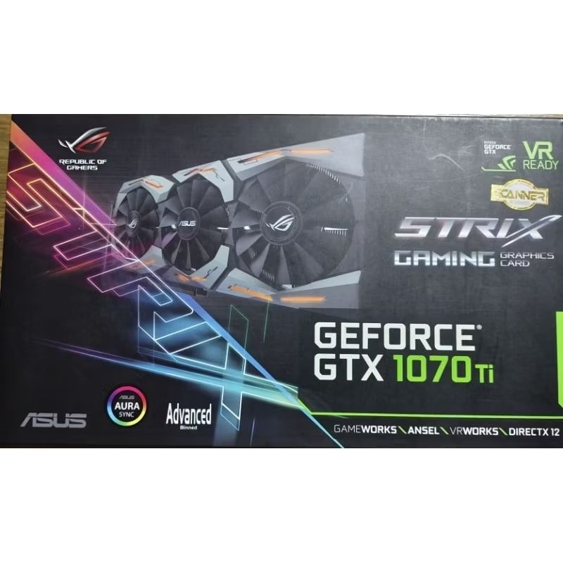 ROG Strix GeForce GTX 1070 Ti 8GB