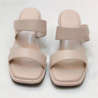 New!!!! รองเท้าส้นสูง 2.5 นิ้ว พื้นรองเท้านิ่ม หนัง PU อย่างดี แบบสวมใส่สบายมาก ผลิตในไทย