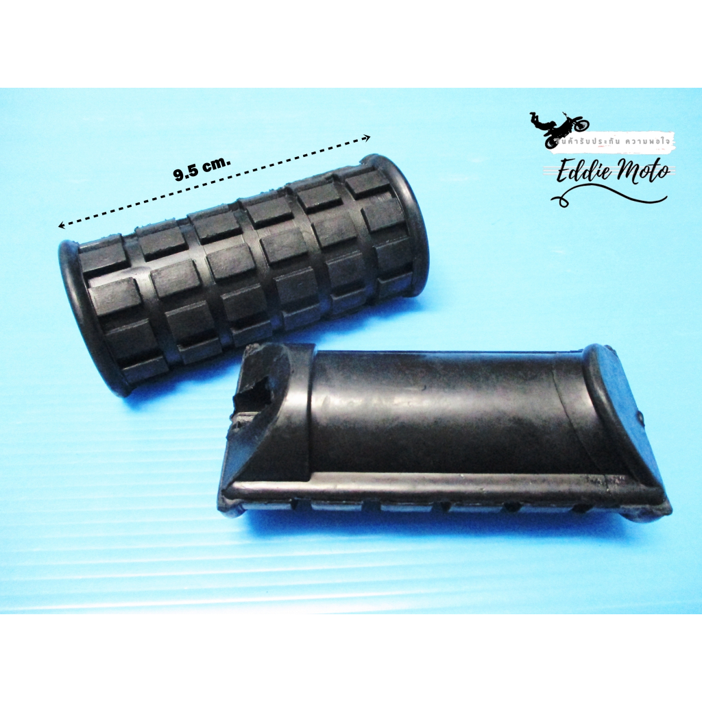 FRONT FOOT REST PEGS Fit For KAWASAKI Z1 Z2 F1 B1 H1 W1 W2 (1966-1969) // ยางพักเท้าหน้า
